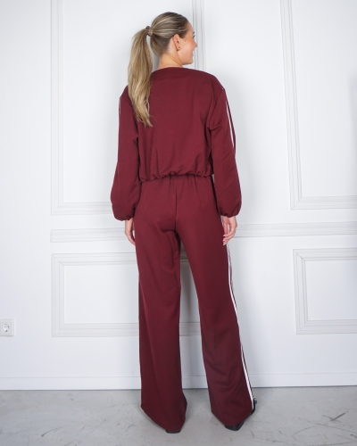 PANTALON MET BIES BORDEAUX
