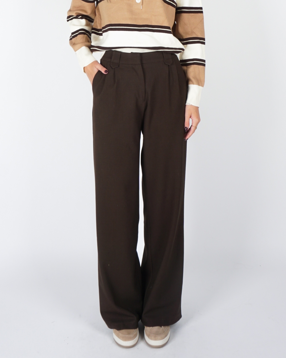 WIDE LEG PANTALON LUCY BRUIN