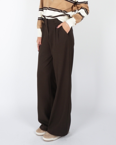 WIDE LEG PANTALON LUCY BRUIN
