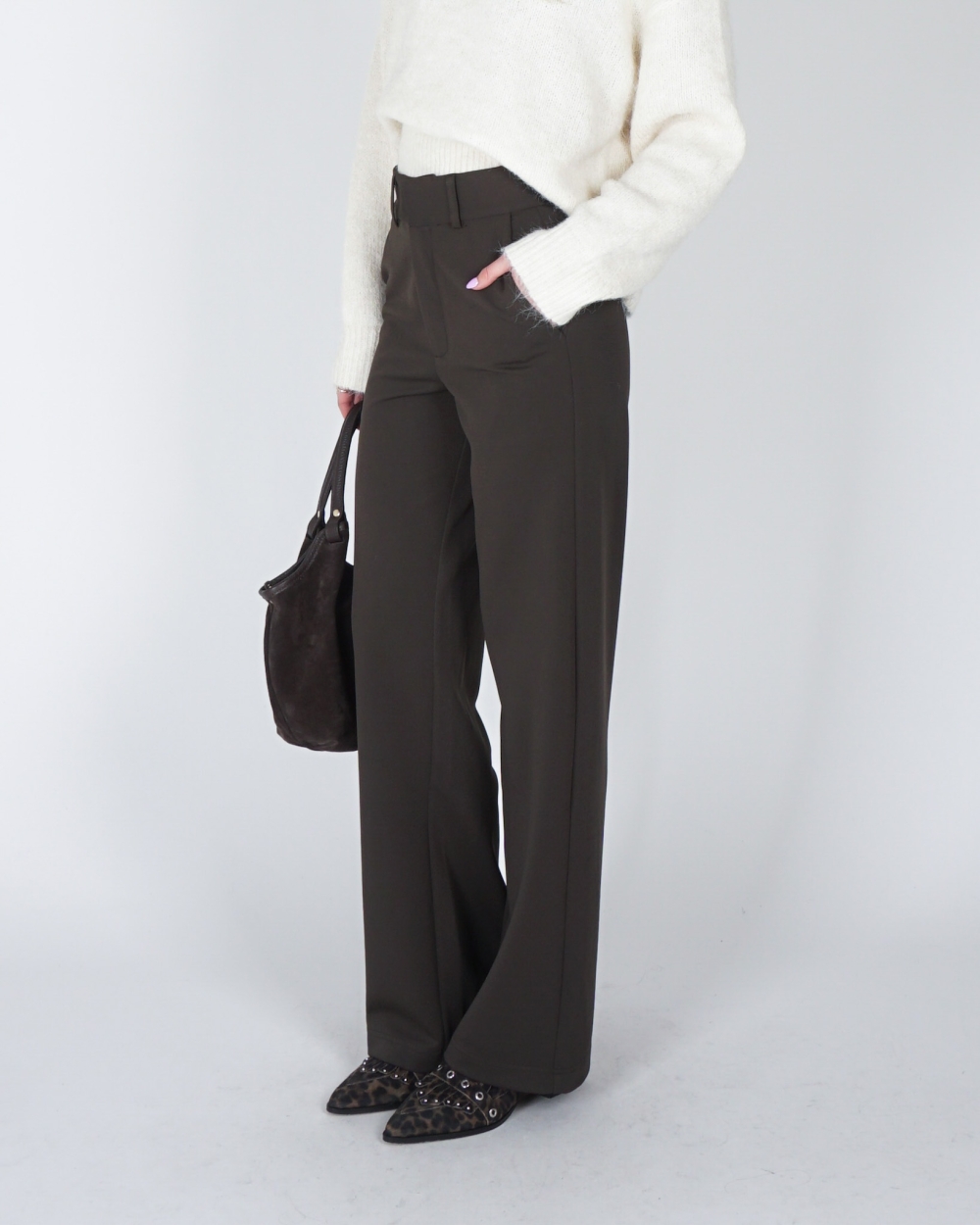STRAIGHT FIT PANTALON NATHALIE DONKERBRUIN