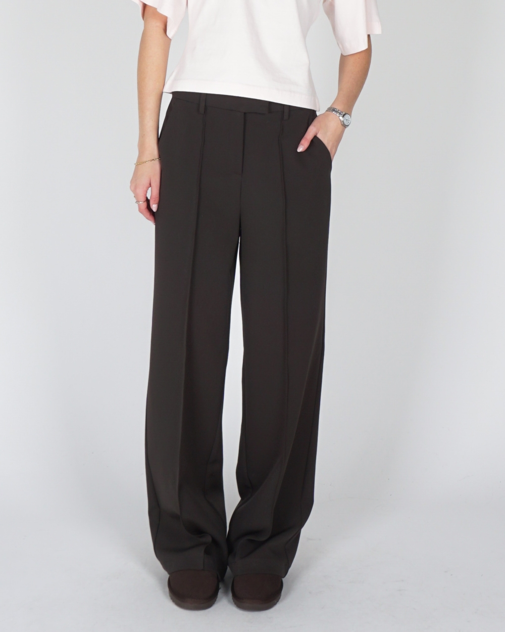 SURY SUIT PANTS DONKERBRUIN