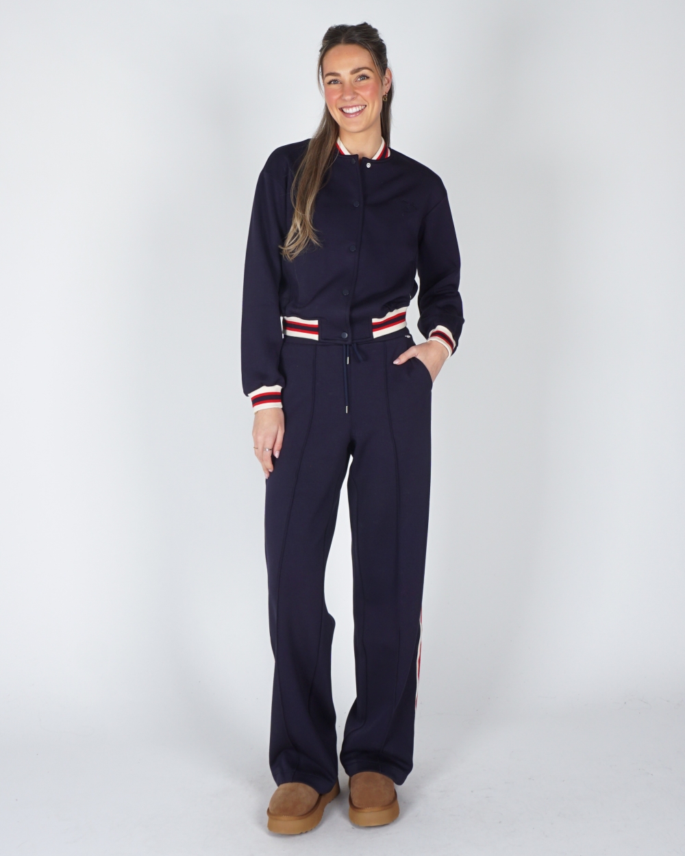 PANTALON NORA DONKER BLAUW