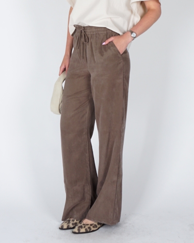 YAYA Woven wide leg trousers with e 01-301261-605
