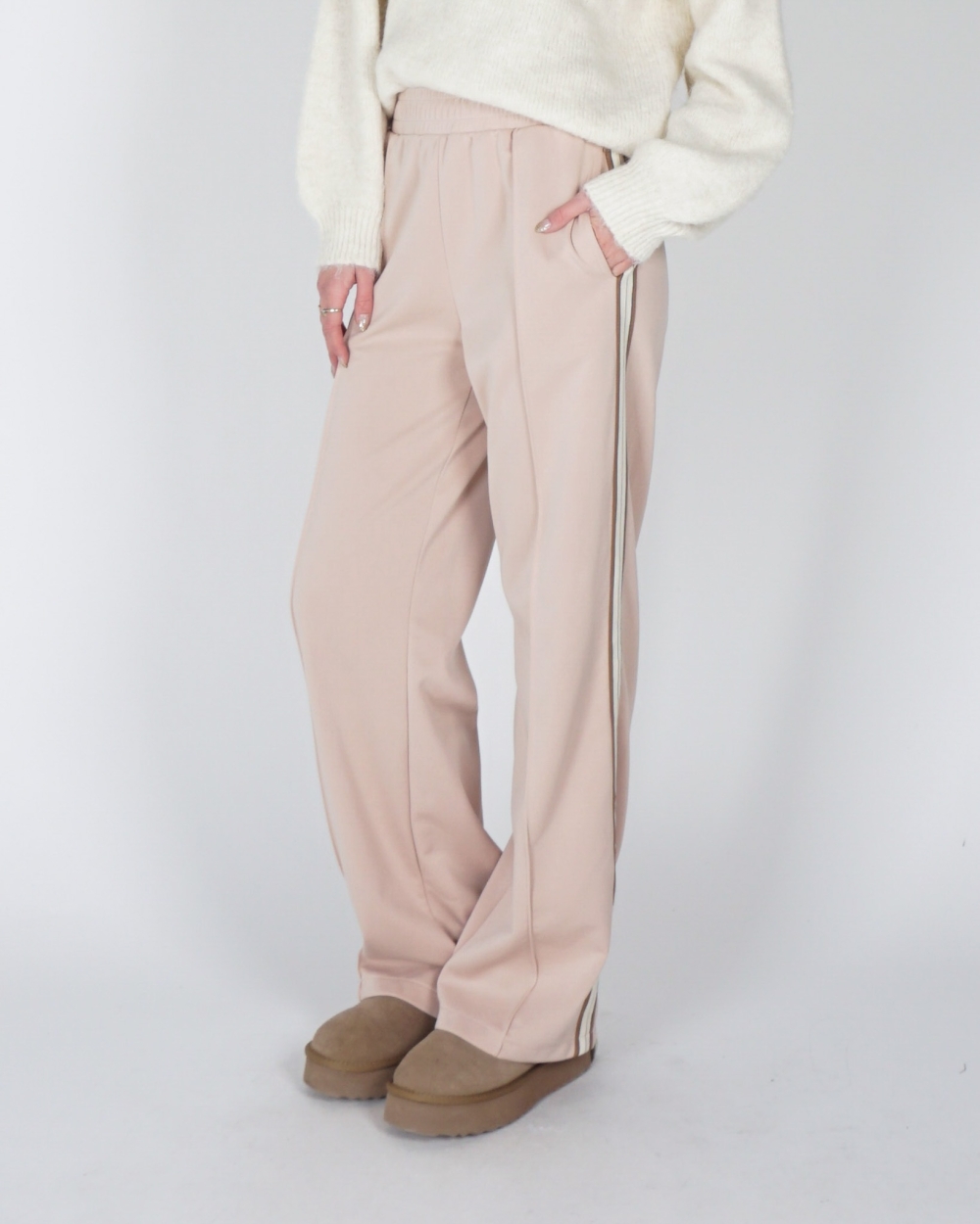 PANTALON MET BIES BEIGE