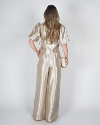 PANTALON PANTHEA CHAMPAGNE
