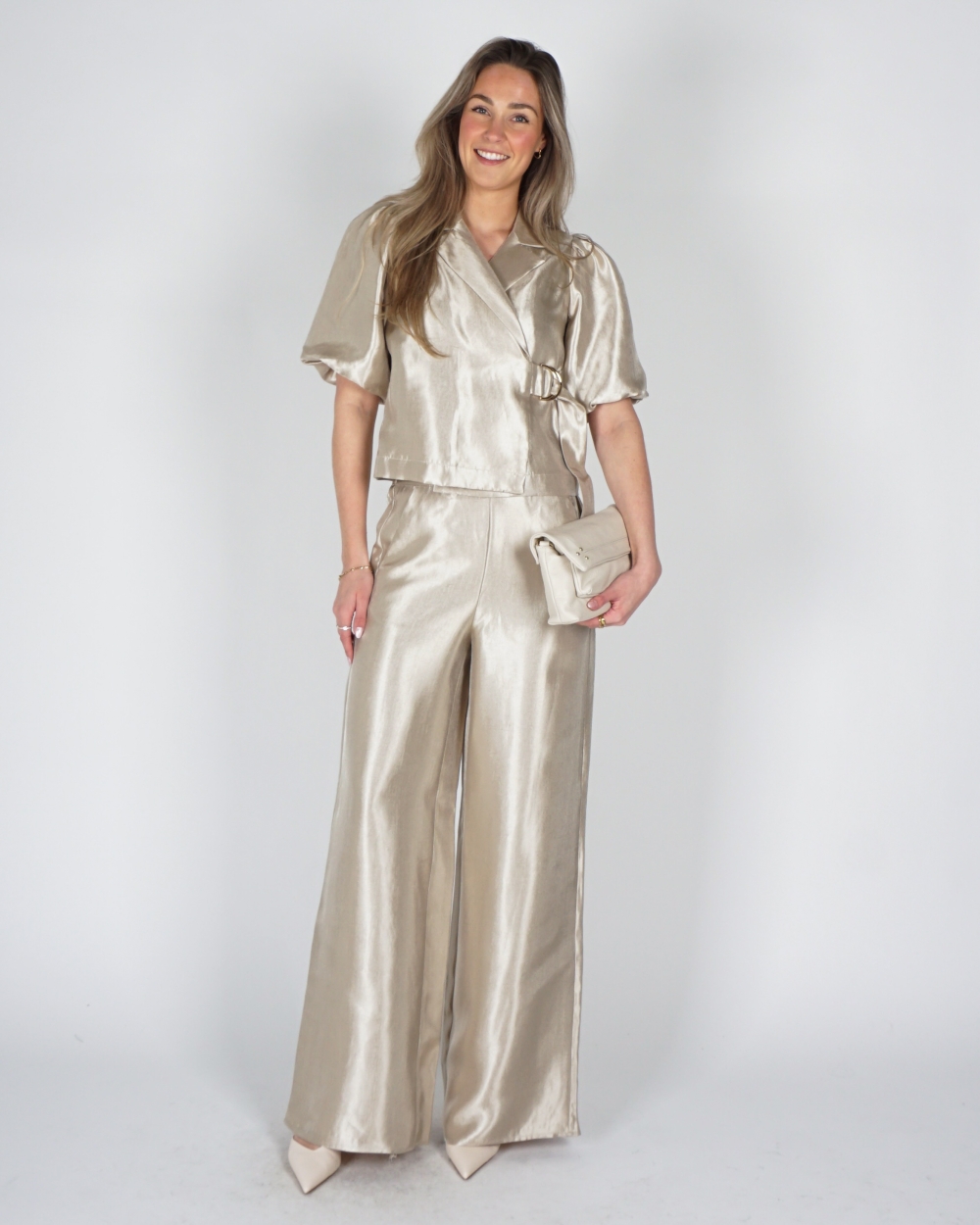 PANTALON PANTHEA CHAMPAGNE