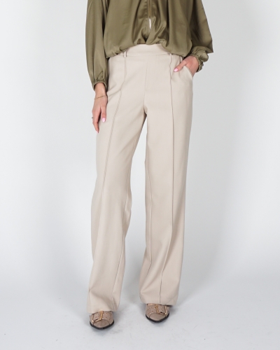 STRAIGHT PANTALON JILL BEIGE