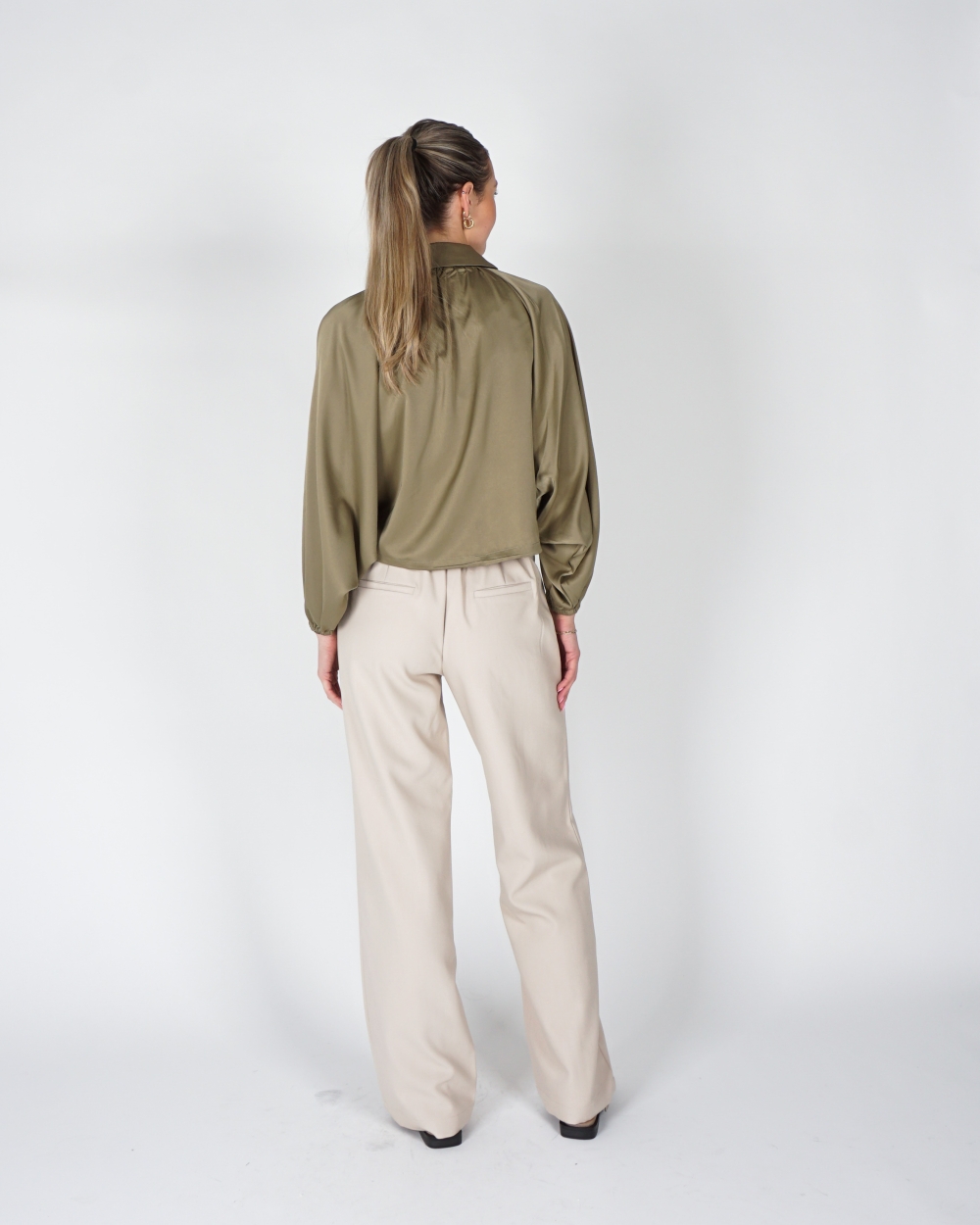 STRAIGHT PANTALON JILL BEIGE
