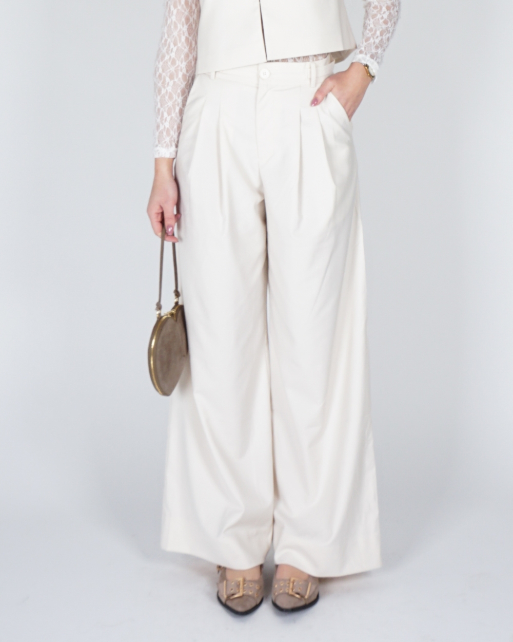 PANTALON LAYLA ECRU 