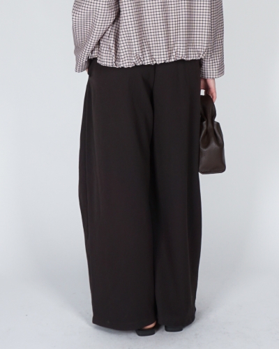 PANTALON PLOOIEN BRUIN