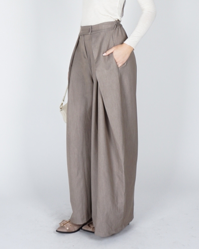 PANTALON PLOOIEN TAUPE