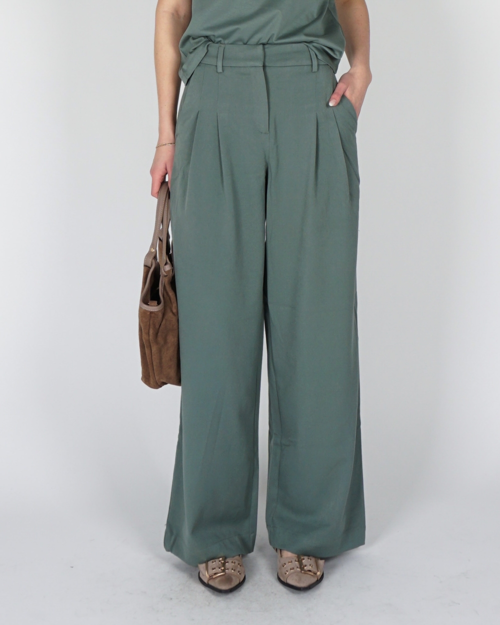 PANTALON HENRIKA GROEN