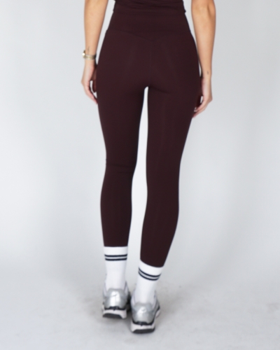 WRAP LEGGING SABINA BURGUNDY