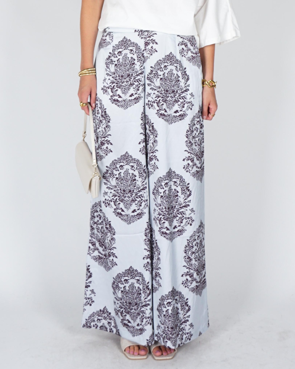 Neo Noir PANTALON LUNET Lichtblauw