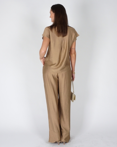 WIJDE PANTALON MEREL CAMEL