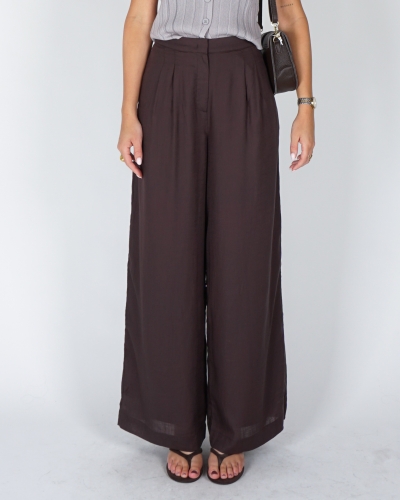 YAYA Wijde broek met deels elastisc 01-301264-606