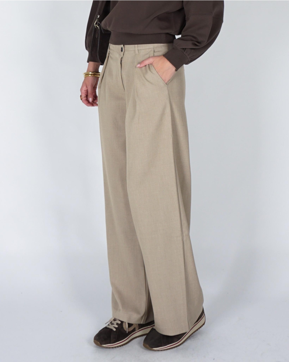YAYA 01-301286-609 PURE CASHMERE GREY MELANGE