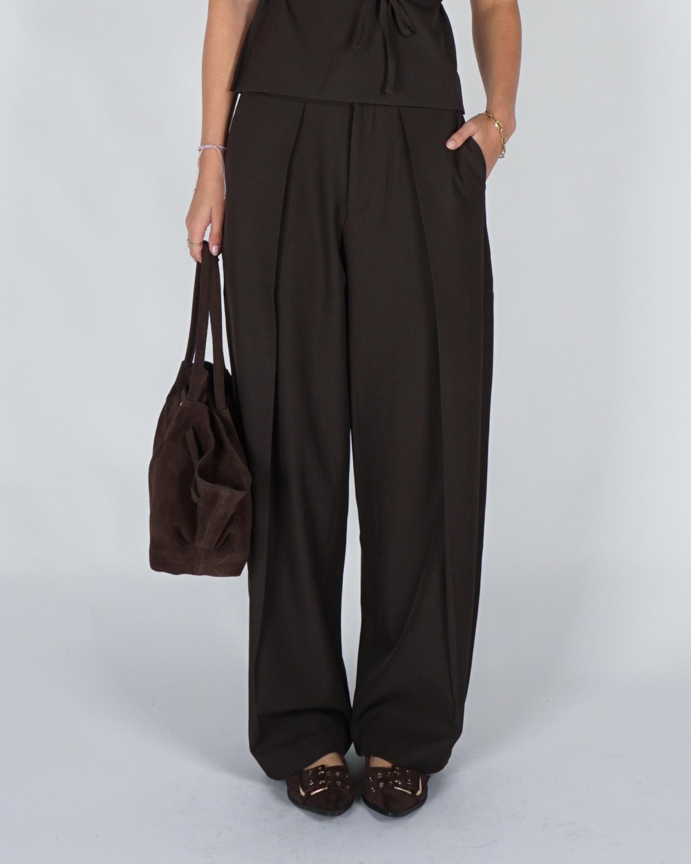 Neo Noir LUCILLE STRUCTURE PANTALON Bruin