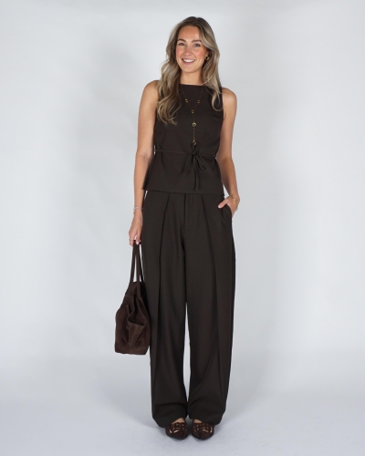 Neo Noir LUCILLE STRUCTURE PANTALON Bruin