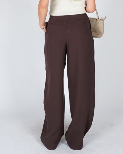 PANTALON ESTERIANE DONKERBRUIN