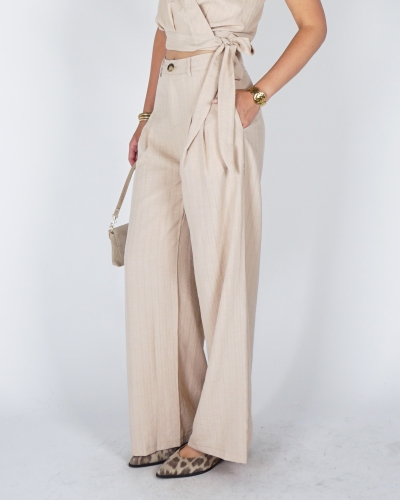 Gossip H4809 WIDE LEG PANTALON IVI