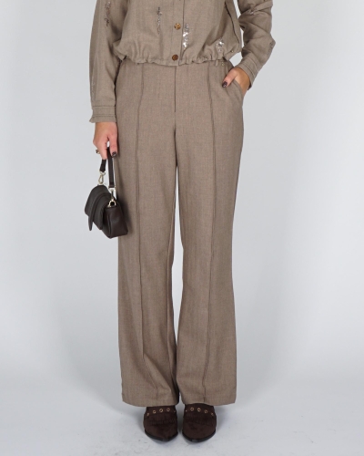 Nukus PANTALON JILL Taupe