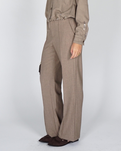 Nukus PANTALON JILL Taupe