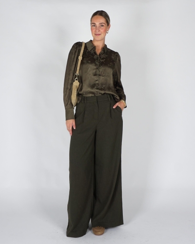 MSCH Copenhagen PANTALON CABRIE Groen