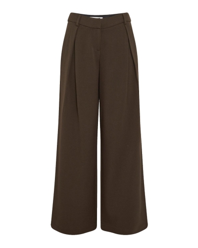 MSCH Copenhagen PANTALON HENRIKA Donkerbruin