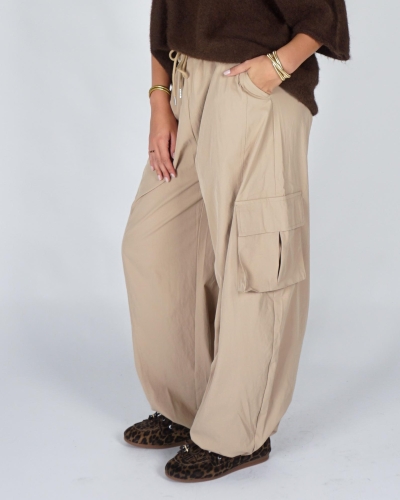 Gossip CARGO BALLON BROEK Beige