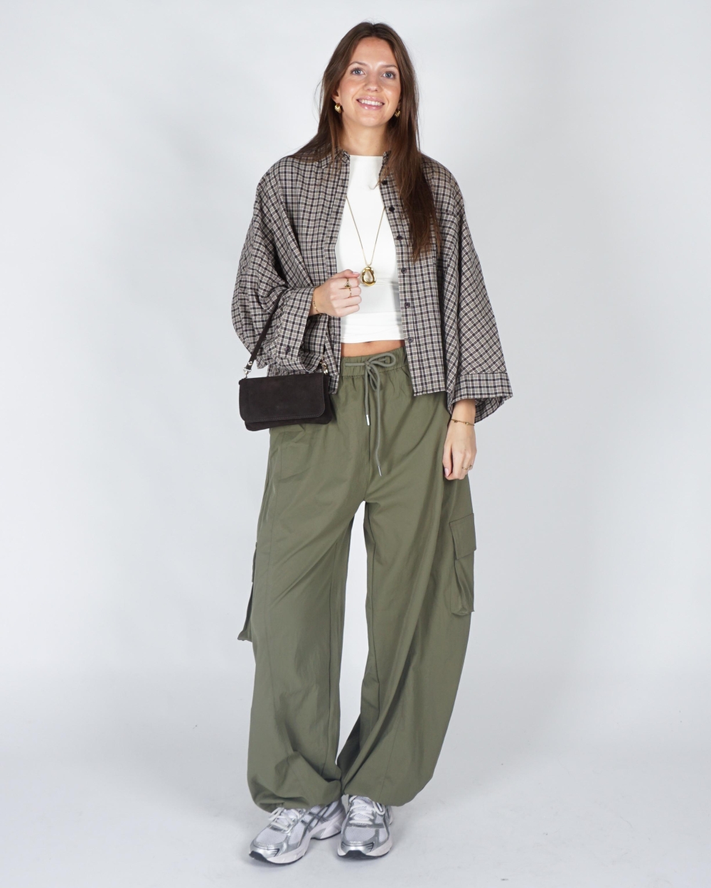 Gossip CARGO BALLON BROEK Groen