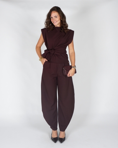Gossip BALLON PANTALON NINA Plum
