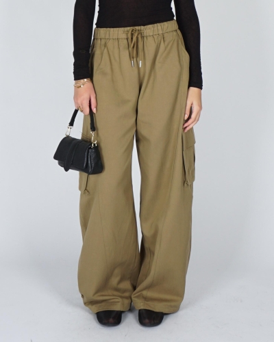 Gossip CARGO PANTALON MET ELASTIEK Taupe