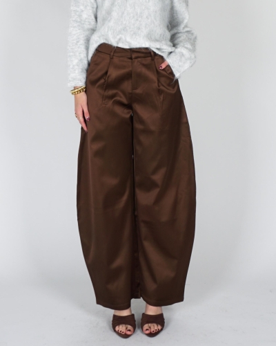 Gossip BALLON PANTALON SATIJN Bruin