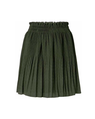 YAYA PLEATED MINI SKIRT GREEN 