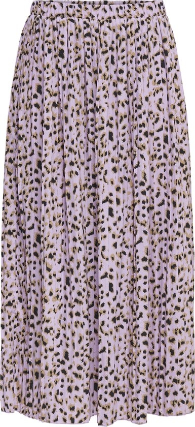 CORDELIA MIDI PLISSE ROK ORCHID BLOOM 