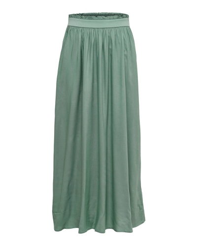 Only VENEDIG LIFE MAXI ROK GROEN