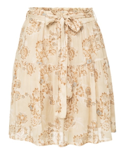 YAYA PRINTED MINI SKIRT