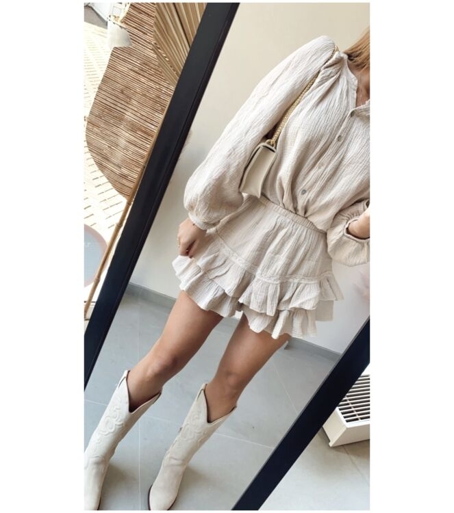 SKORT RHODE BEIGE