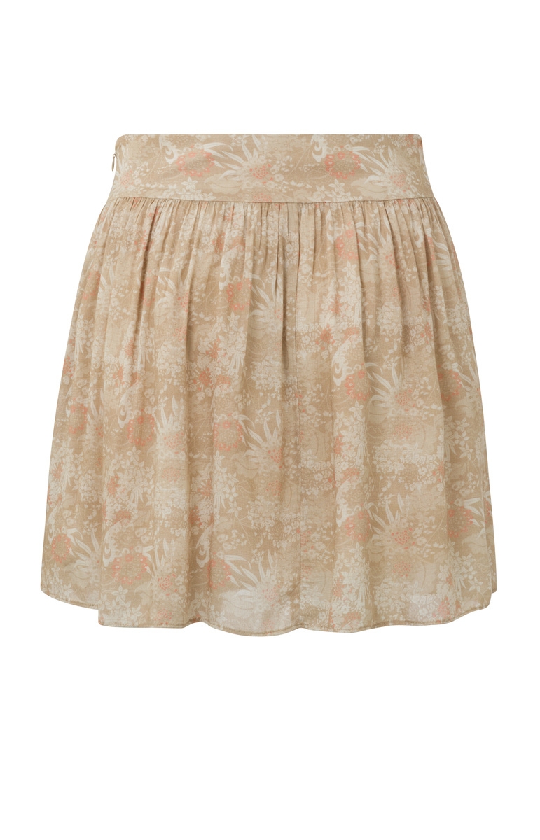 MINI ROK MET BLOEMENPRINT 