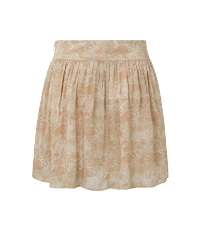 MINI ROK MET BLOEMENPRINT 