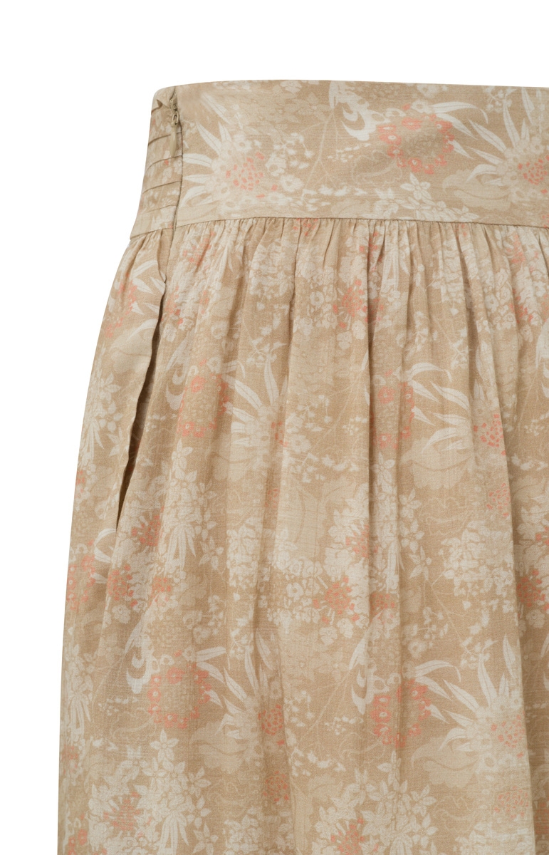 MINI ROK MET BLOEMENPRINT 