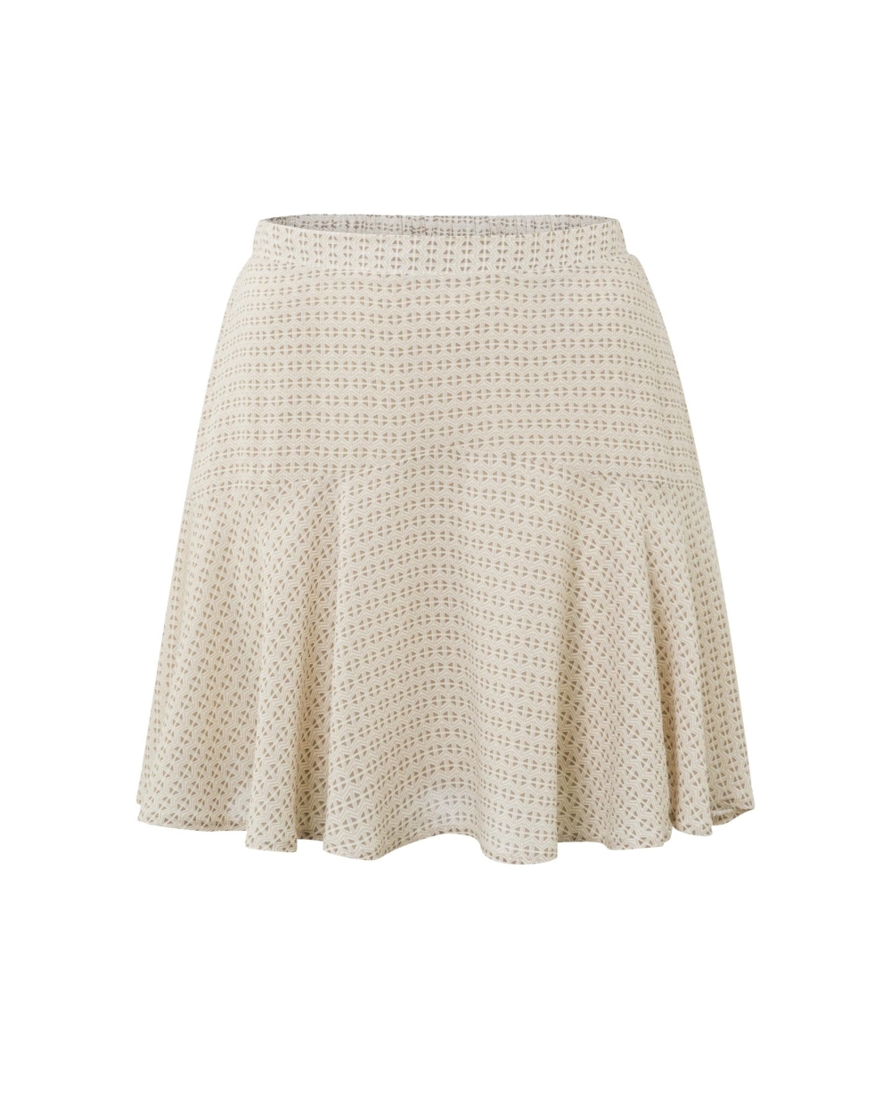 ROK GEOMETRISCHE PRINT BEIGE