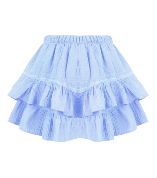 SKORT RHODE BLAUW