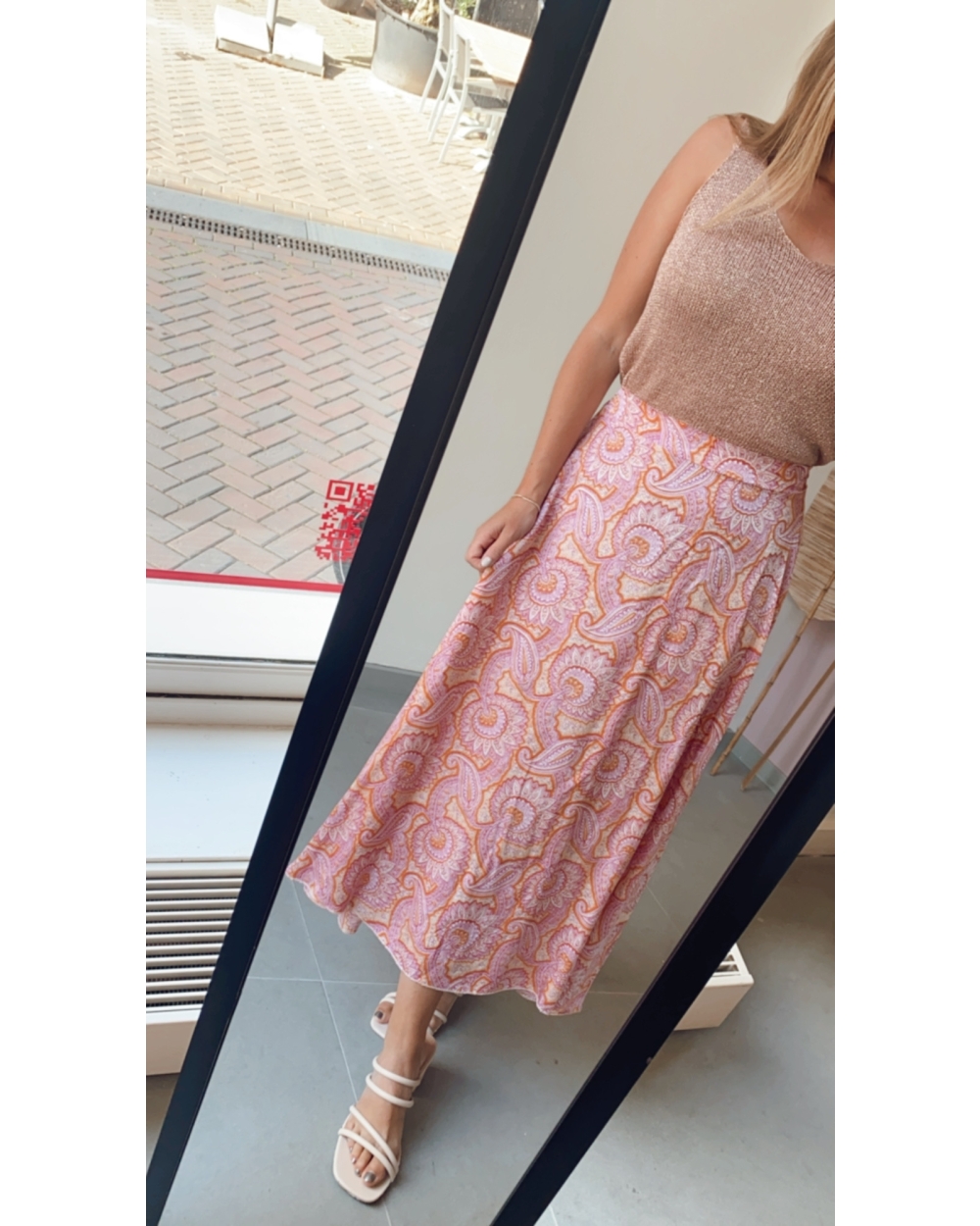ROK DAAN ROZE/ORANJE