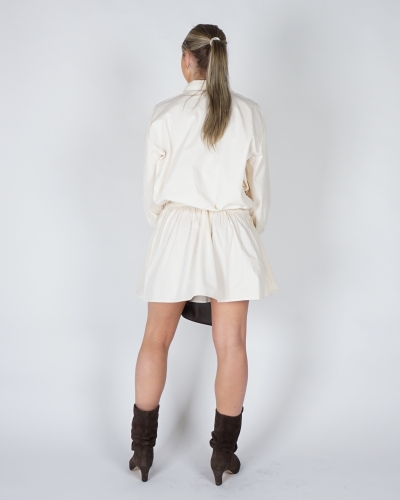 WRAP SKIRT KAREN ECRU
