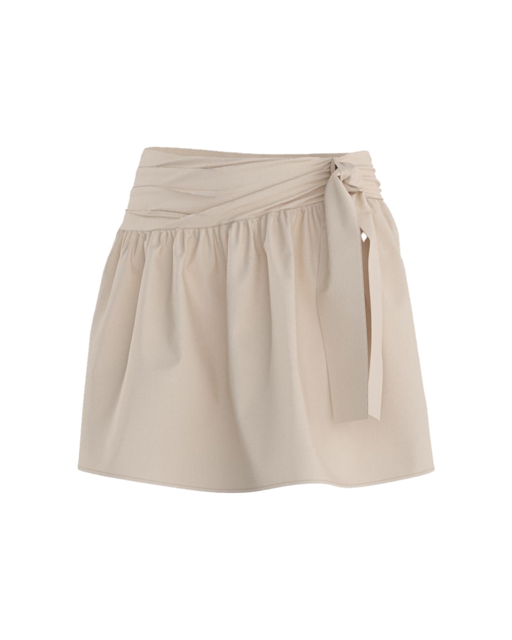 WRAP SKIRT KAREN ECRU