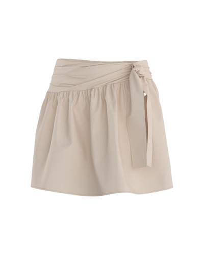 WRAP SKIRT KAREN ECRU