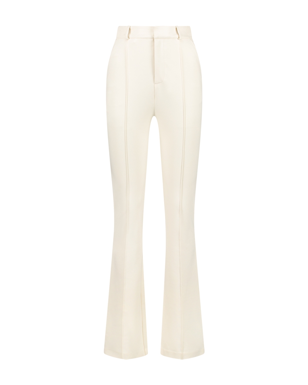 PUNTA FLARED PANTS ECRU