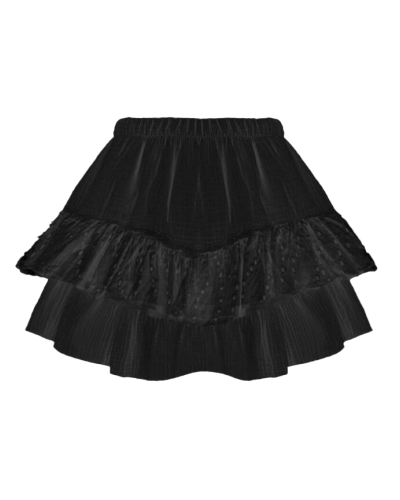Gossip SKORT RHODE BRODERIE ZWART